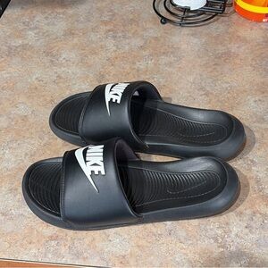 Nike Black Slide Sandals